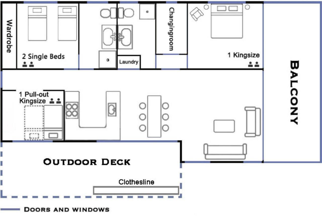 דירות טאורנגה Wharf Retreat Unit 2 מראה חיצוני תמונה